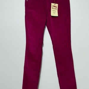 L.E.I. Ashley Lowrise Skinny Corduroy Pants Juniors Womens Size 7